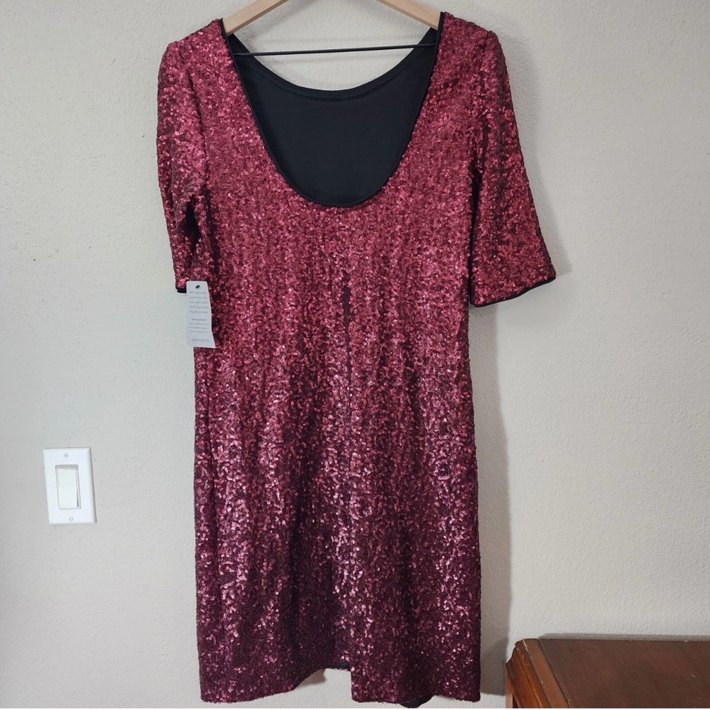 NWT · Betsey Johnson · Ombre Sequin Dress - Picture 6 of 11